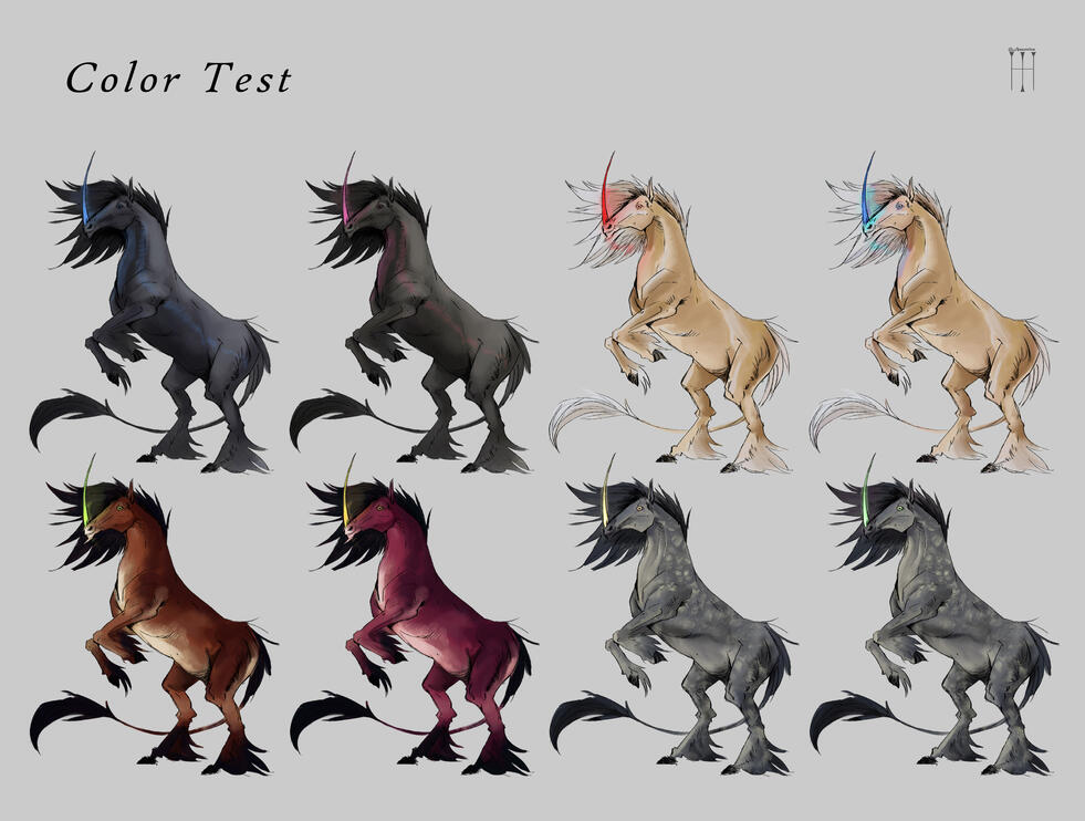 Unicorn Color Test