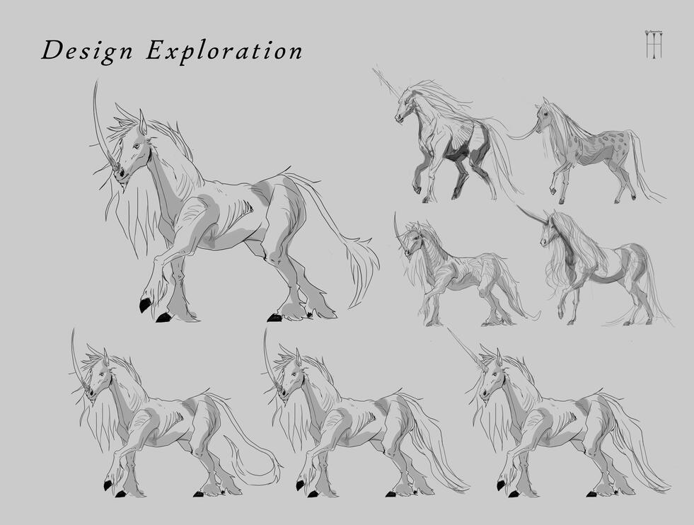 Unicorn Sketches
